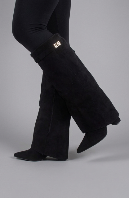 Vivienne Suede Knee Boots