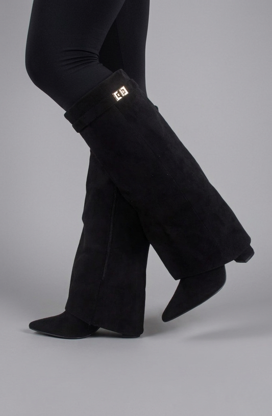 Vivienne Suede Knee Boots