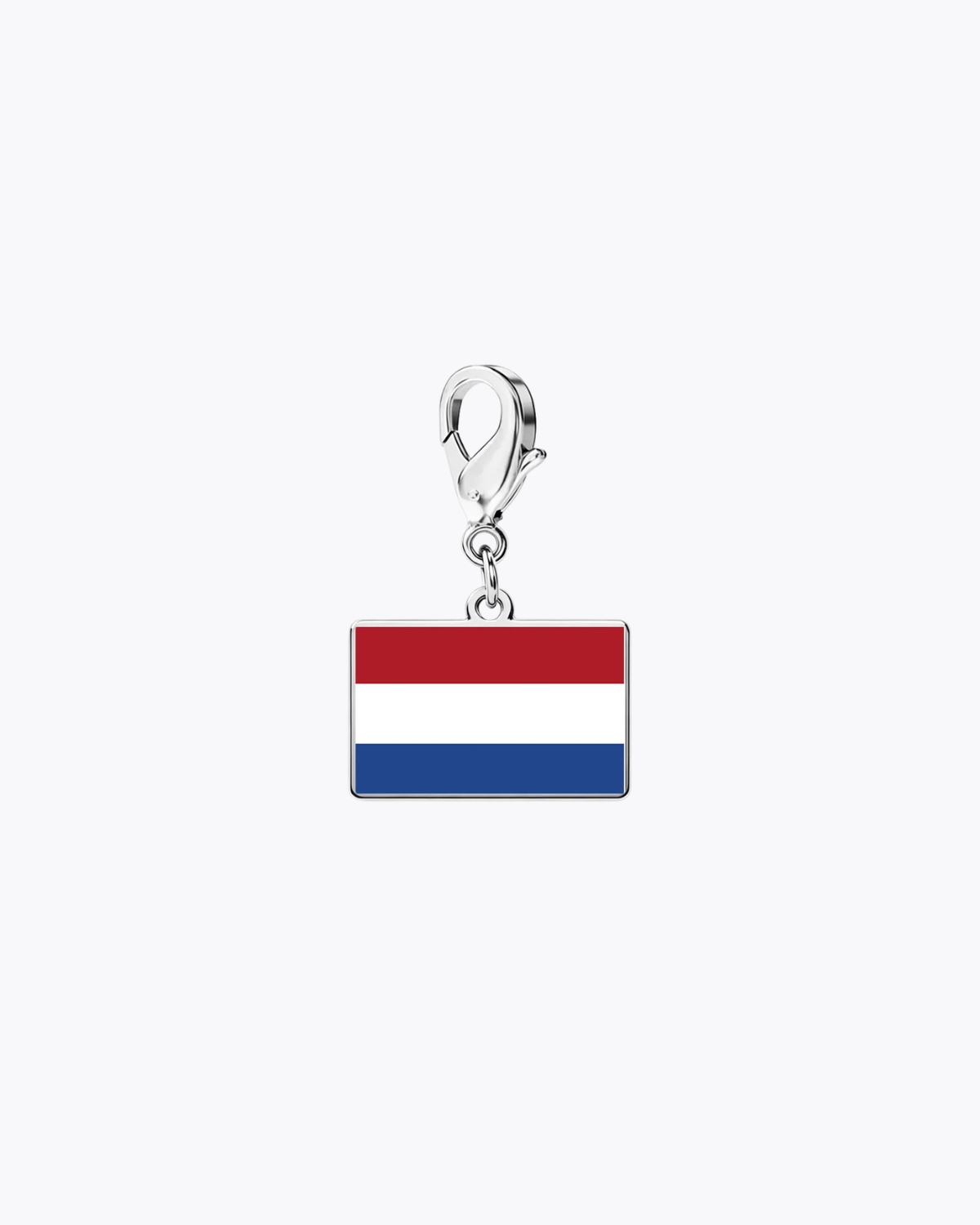 Elodie Women's Custom Charm Bracelet, Flag Travel Bracelet