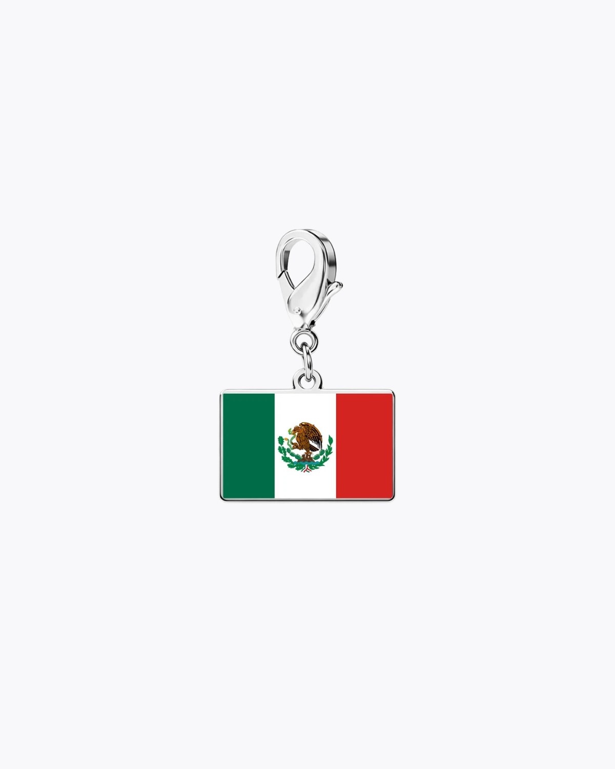 Elodie Women's Custom Charm Bracelet, Flag Travel Bracelet