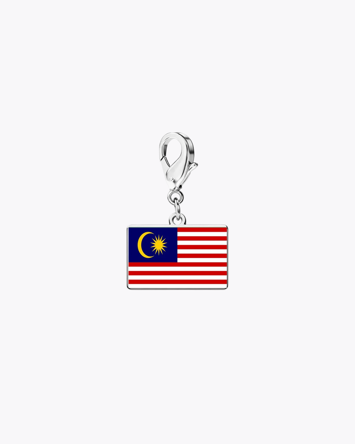 Elodie Women's Custom Charm Bracelet, Flag Travel Bracelet