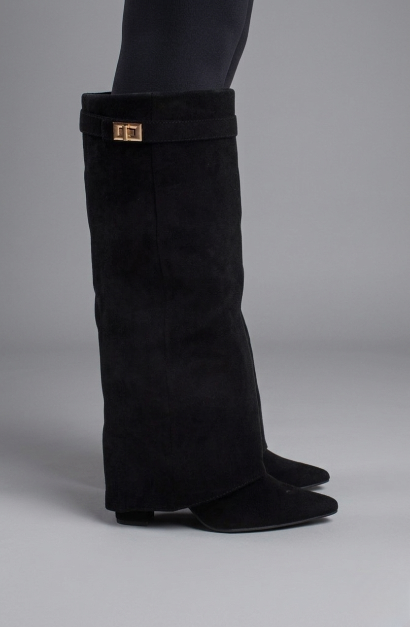 Vivienne Suede Knee Boots