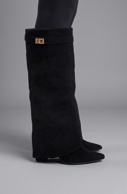 Vivienne Suede Knee Boots