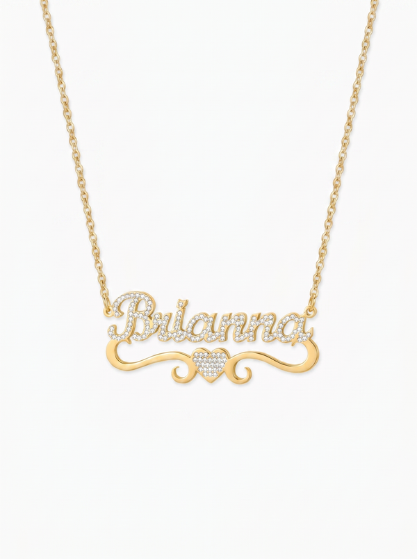 Coralie Women's Custom Cursive Name Necklace