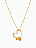 Anouk Women's Heart Necklace, Personalized Family Necklace