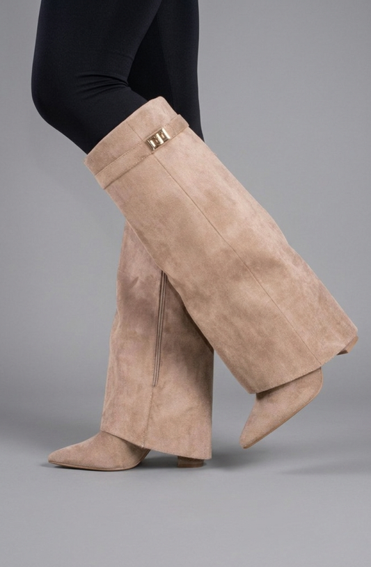 Valora Suede Knee Boots