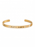 Théodora Women's Custom Coordinates Cuff Bracelet