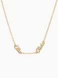 Simone Women's Custom Cursive Name Necklace