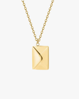 Bianca Women's Custom Engraved Gold Locket Necklace