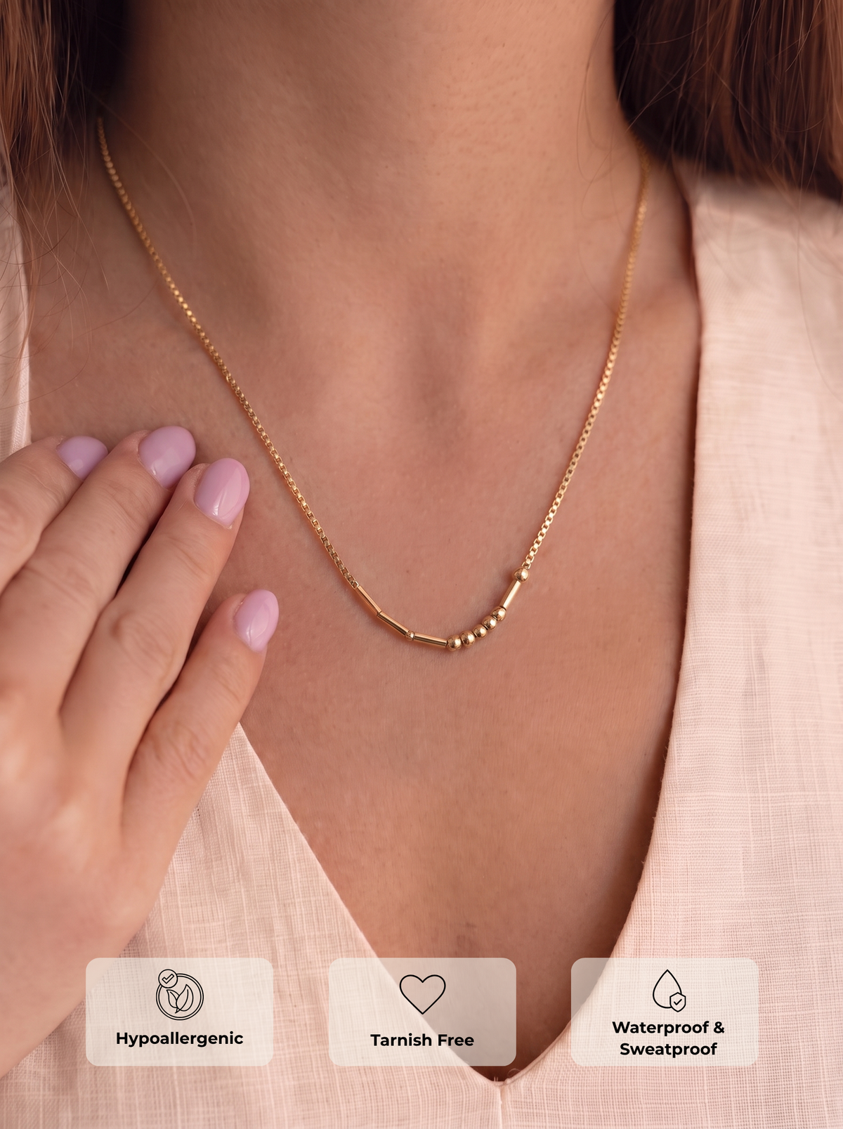 Marie Morse Code Necklace