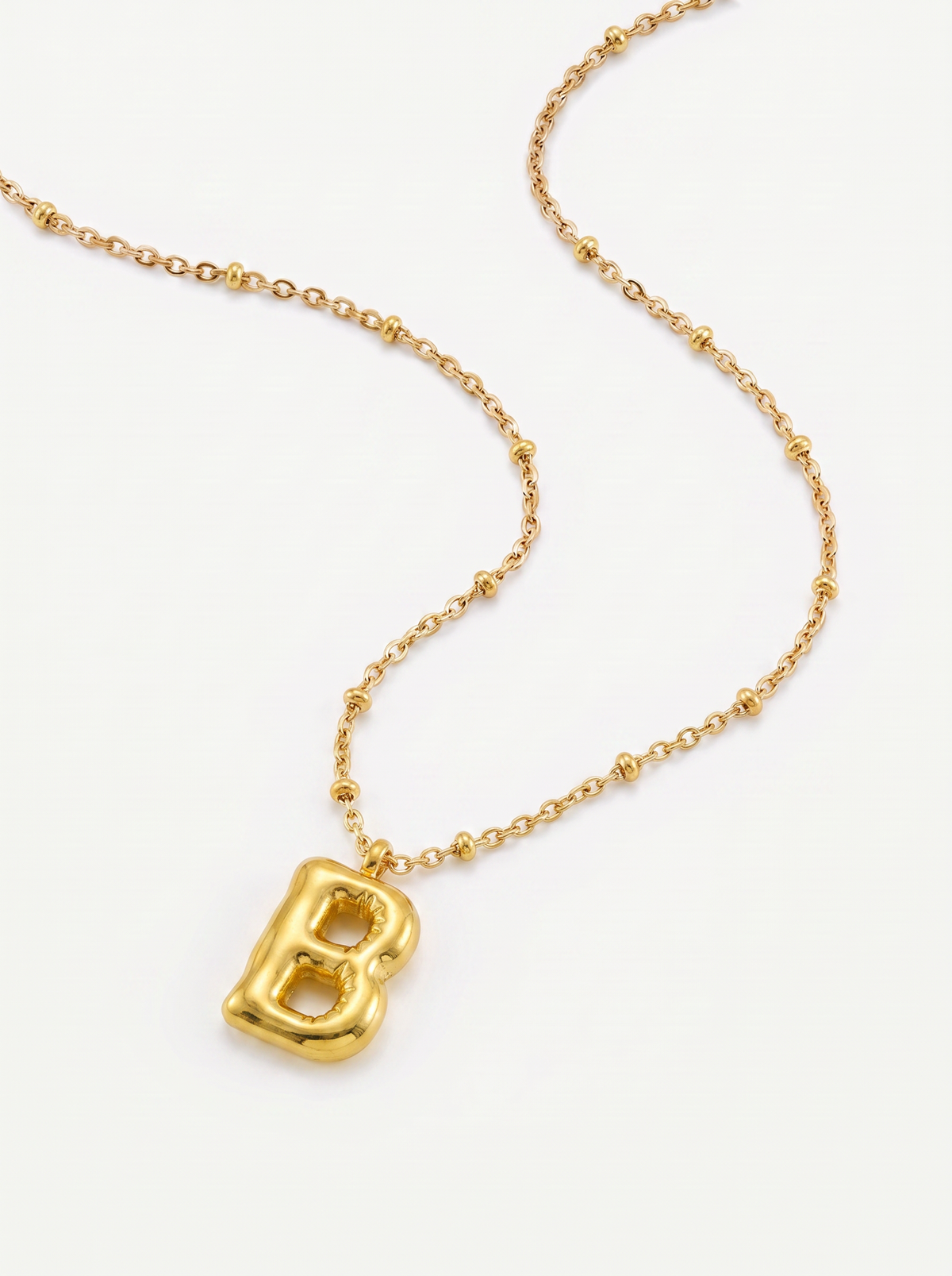 Bettina Women's Custom Initial Necklace