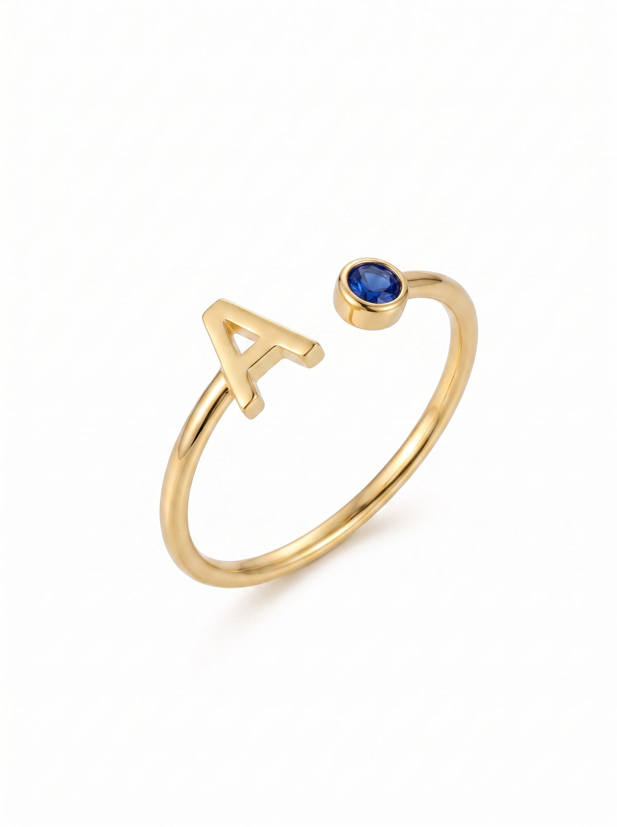 Marielle Women's Custom Initial Ring