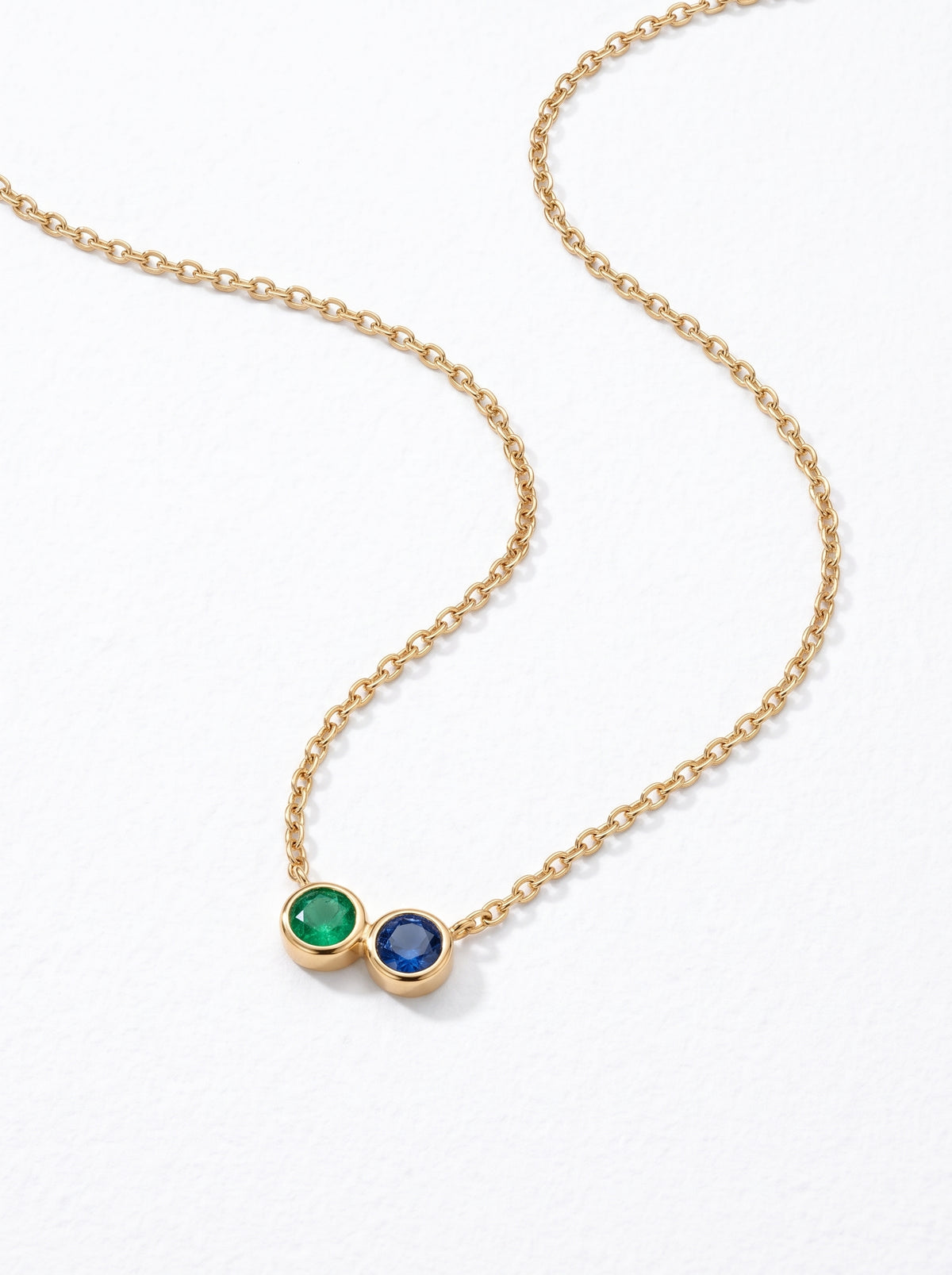 Brielle Custom Birthstone Necklace