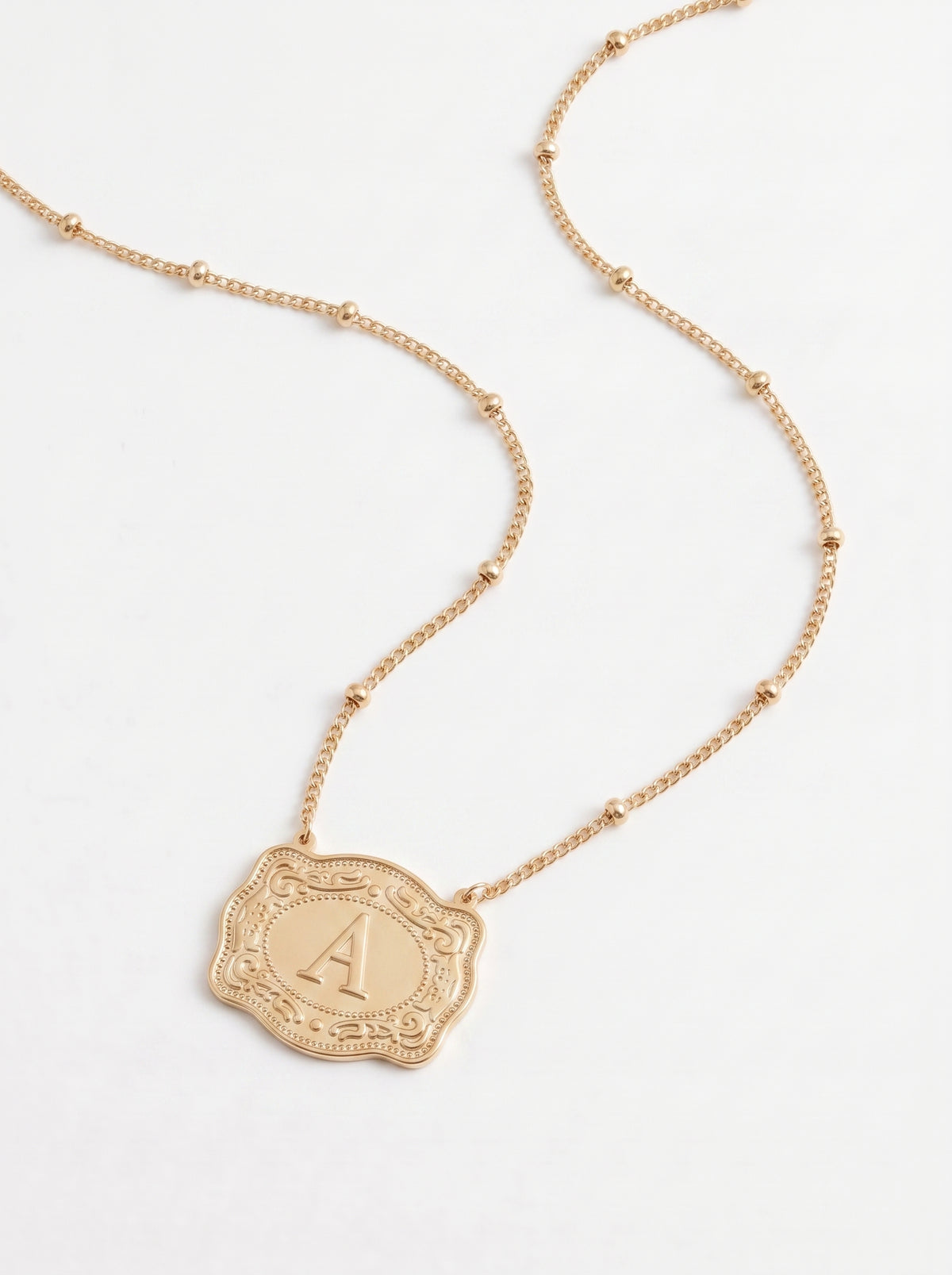 Fiorella Women's Custom Initial Rodeo Charm Necklace