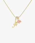 Josephine Women's Custom Gold Initial Necklace