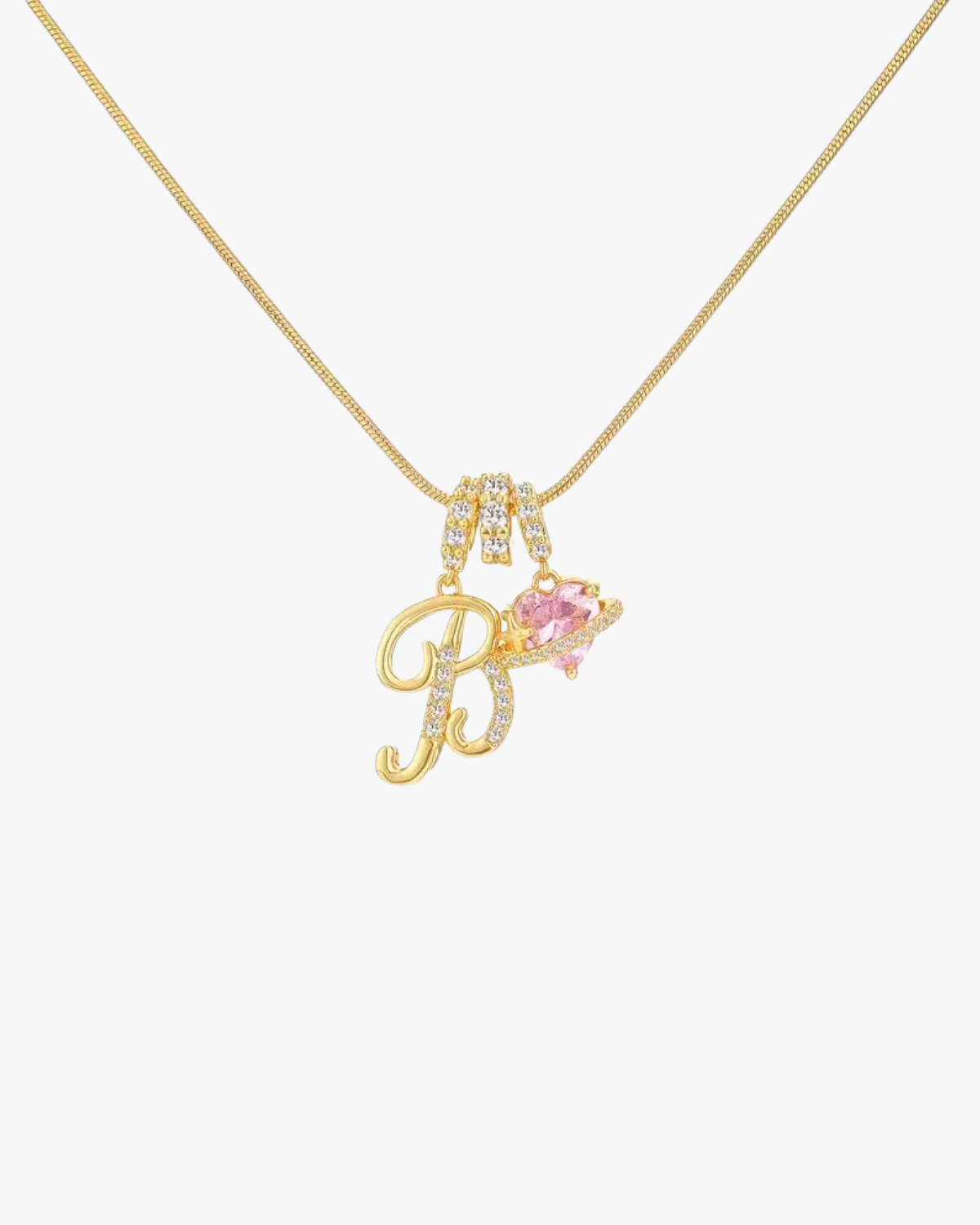 Josephine Women's Custom Gold Initial Necklace