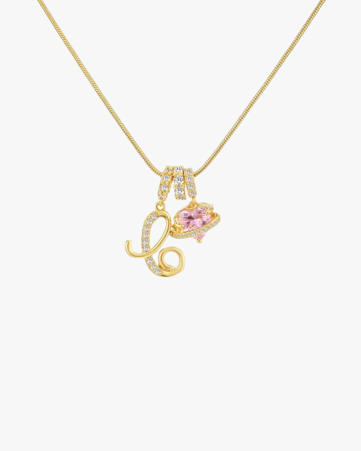 Josephine Women's Custom Gold Initial Necklace