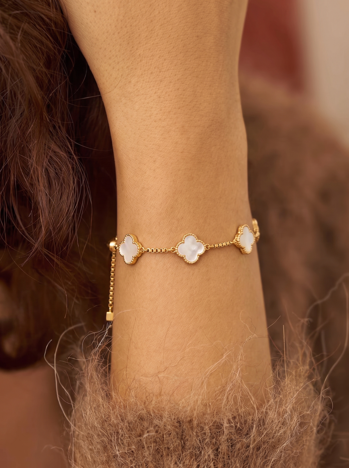 Margot Women's Custom Clover Bracelet