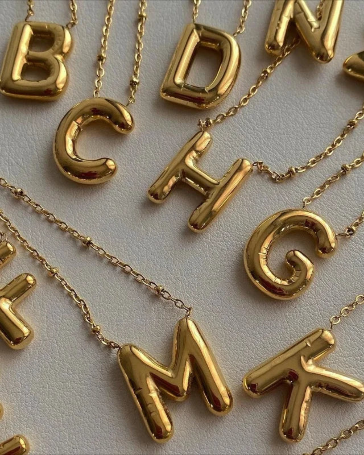 Bettina Women's Custom Initial Necklace