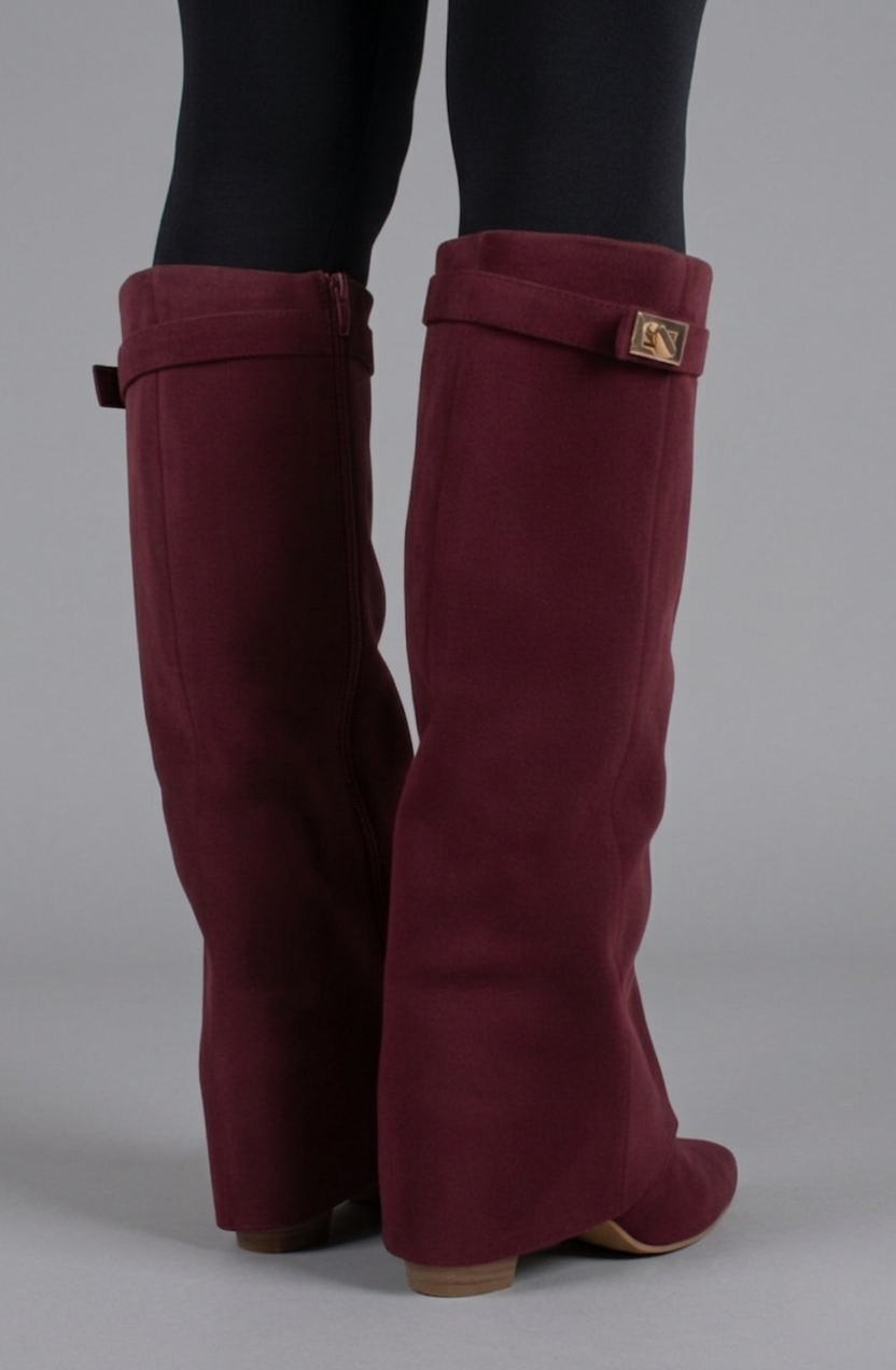 Isadora Suede Knee Boots