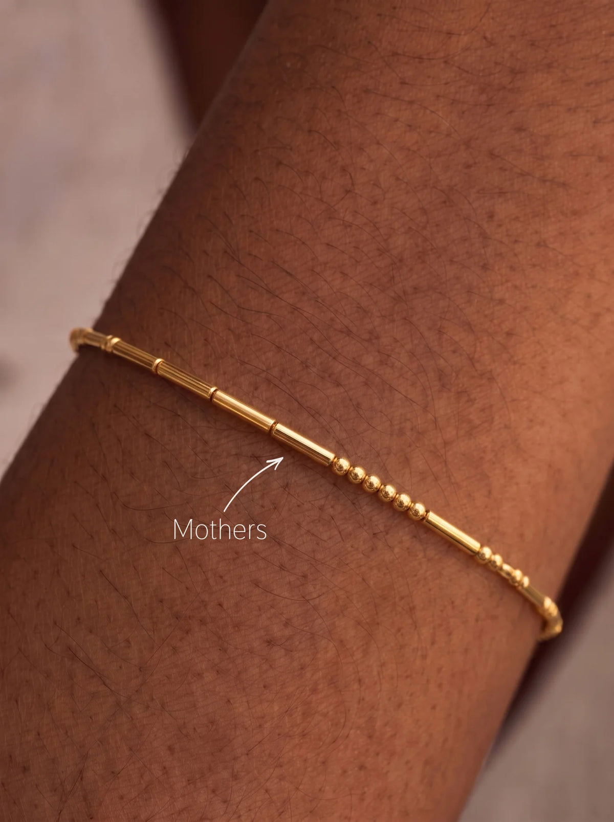 Lucille Custom Morse Code Bracelet
