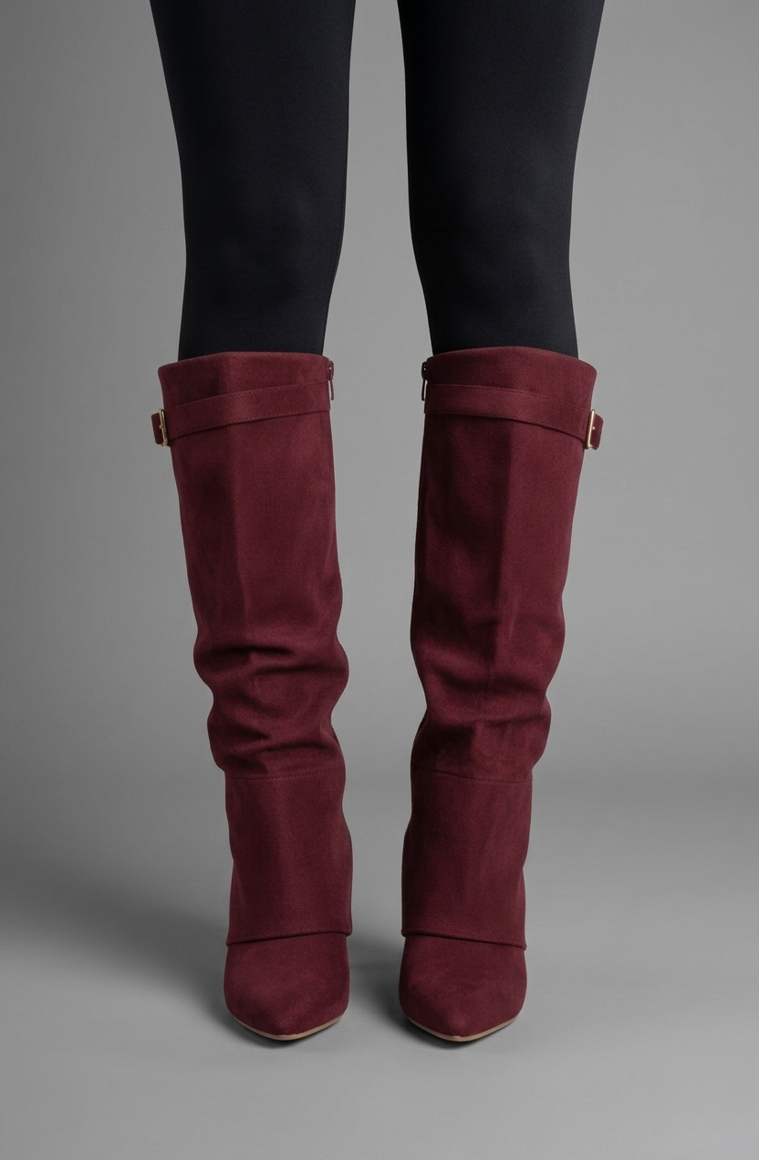 Isadora Suede Knee Boots