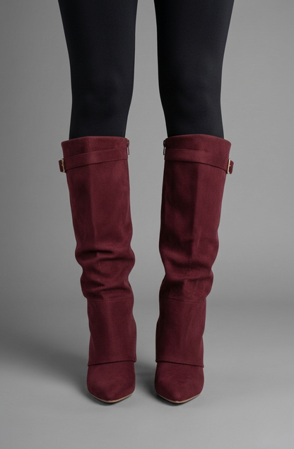 Isadora Suede Knee Boots