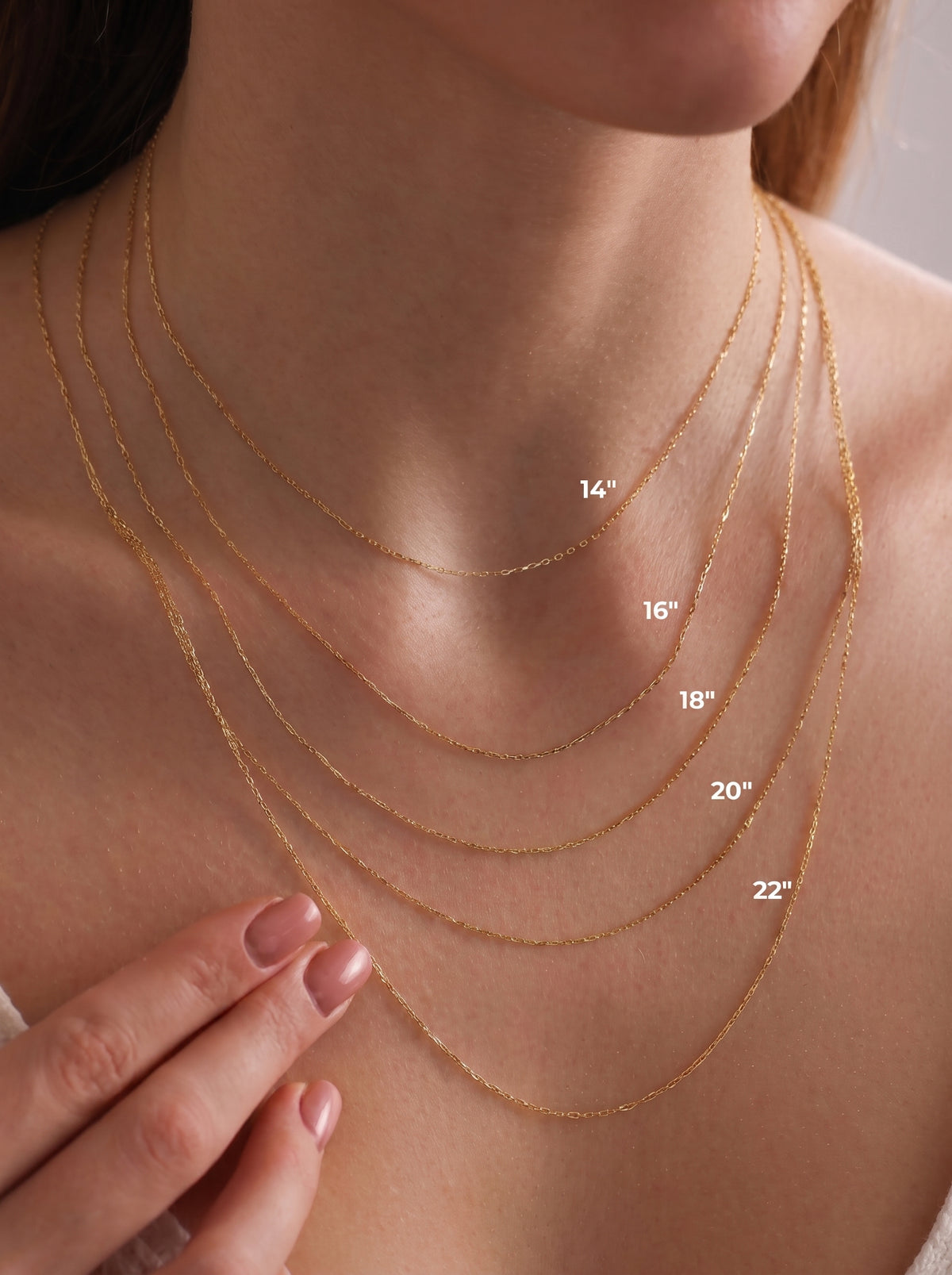 Fleur Women's Custom Paperclip Charm Necklace, Toggle Initial Necklace