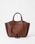 Cecily Structured Shoulder Bag - Coffee