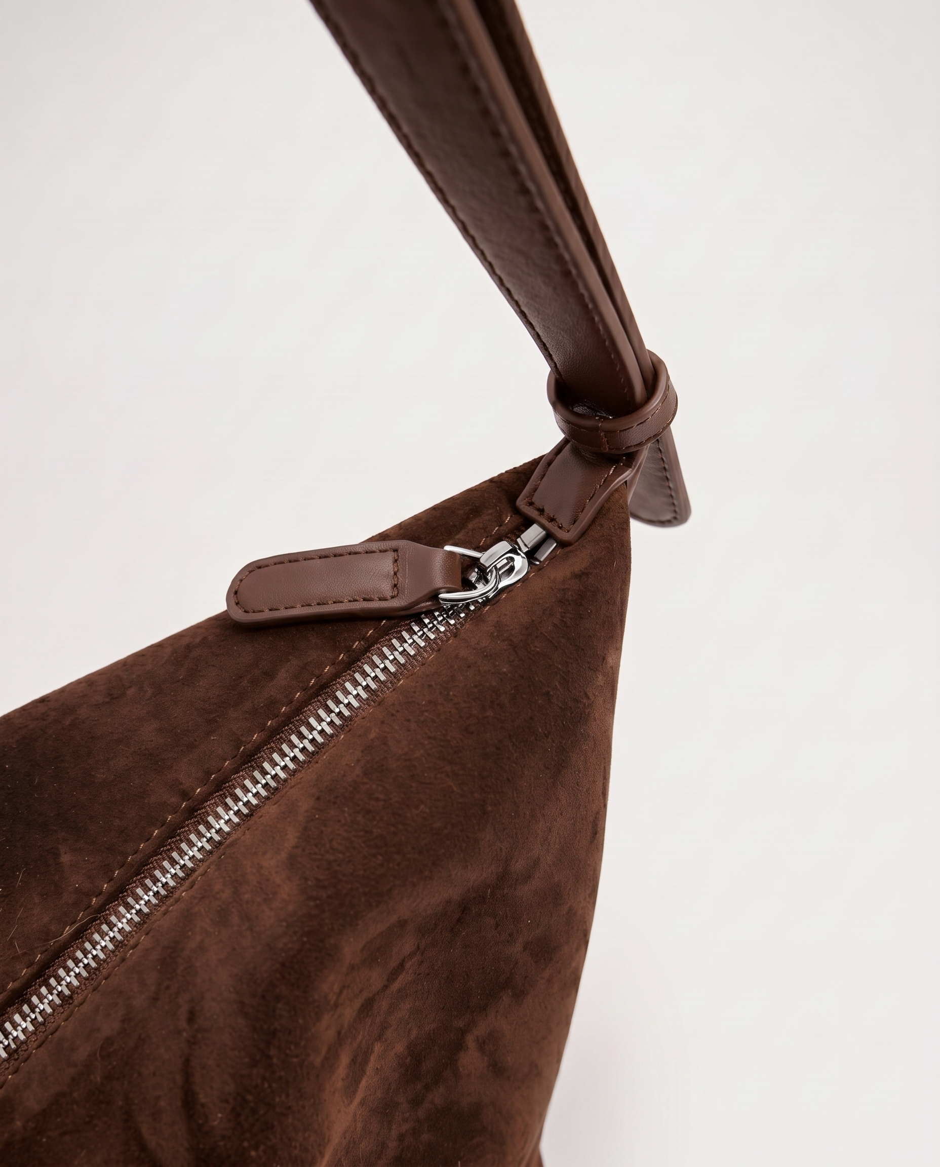 Lavelle Slouch Women's Crossbody Bag, Faux Suede Shoulder Bag