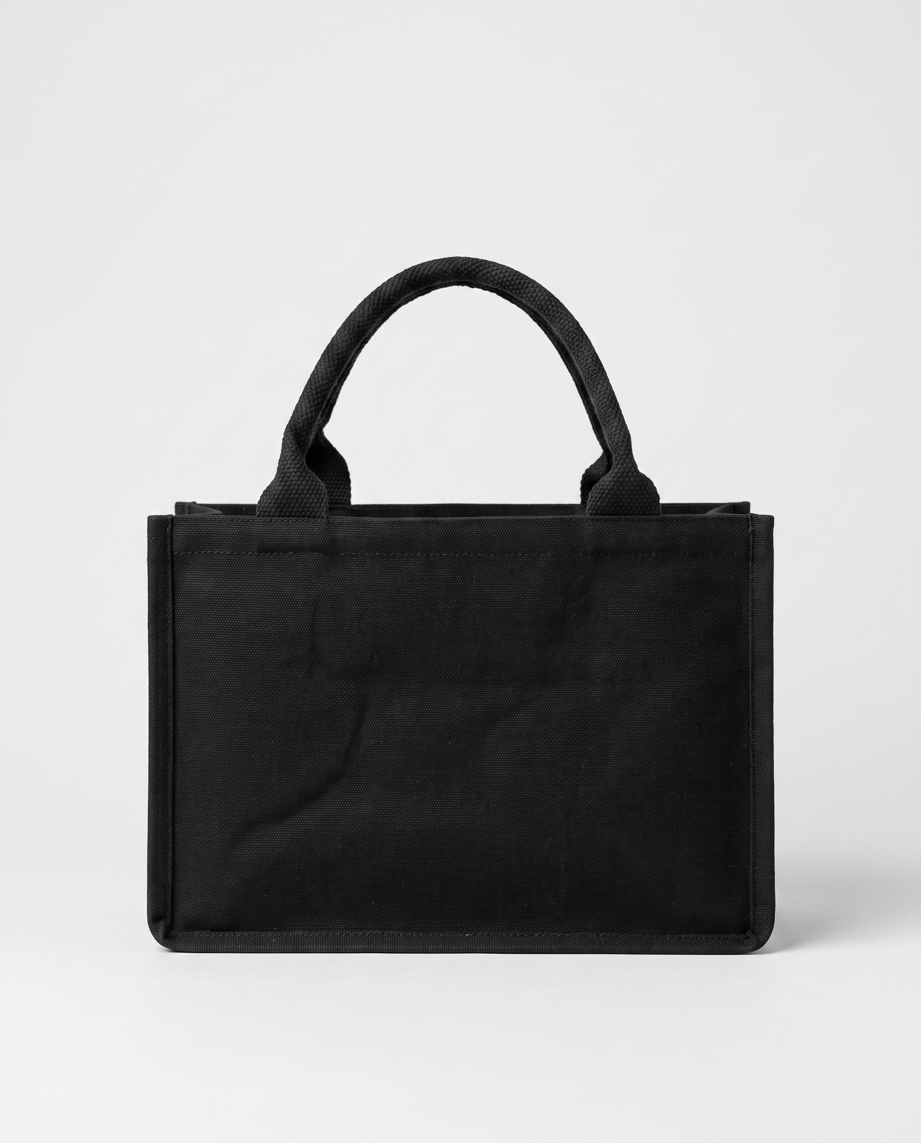 Hattie Canvas Women's Tote Bag, Utility Everyday Tote – Black (Medium)