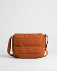 Primella Quilted Crossbody Shoulder Bag - Orange