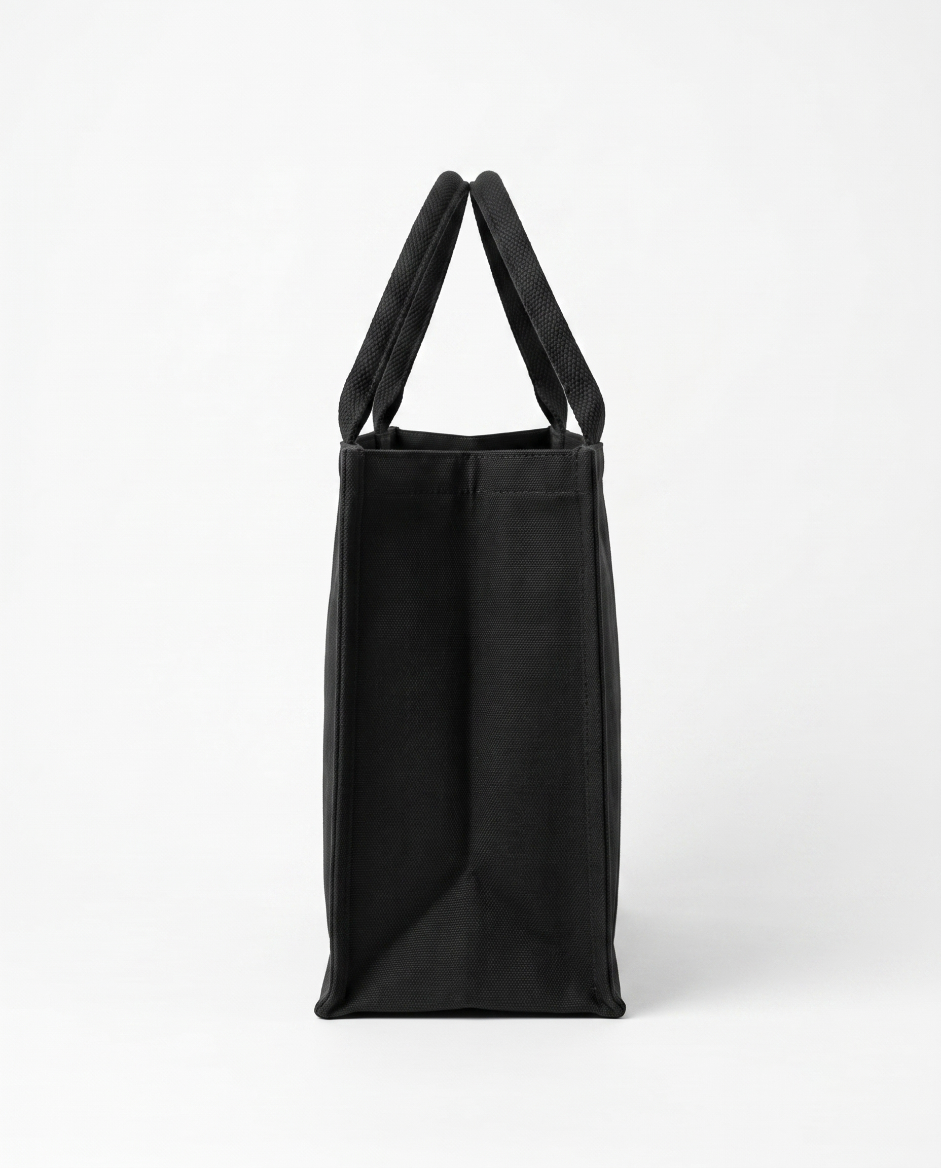 Hattie Canvas Women's Tote Bag, Utility Everyday Tote – Black (Large)