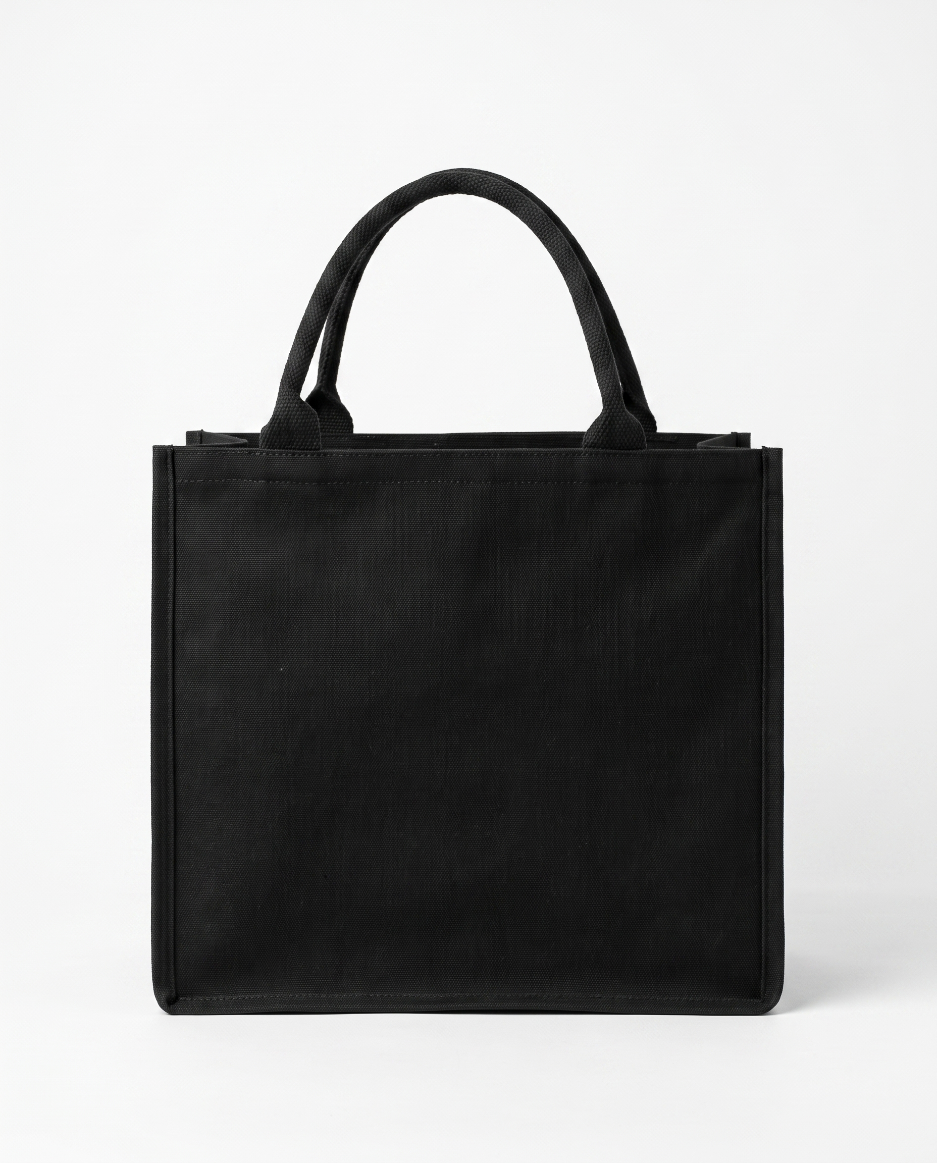 Hattie Canvas Women's Tote Bag, Utility Everyday Tote – Black (Large)