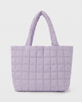Briony Large Quilted Tote Bag - Purple