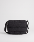 Primella Quilted Crossbody Shoulder Bag - Black