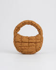 Augusta Quilted Shoulder Bag - Brown
