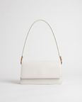 Imogen Leather Shoulder Bag - White