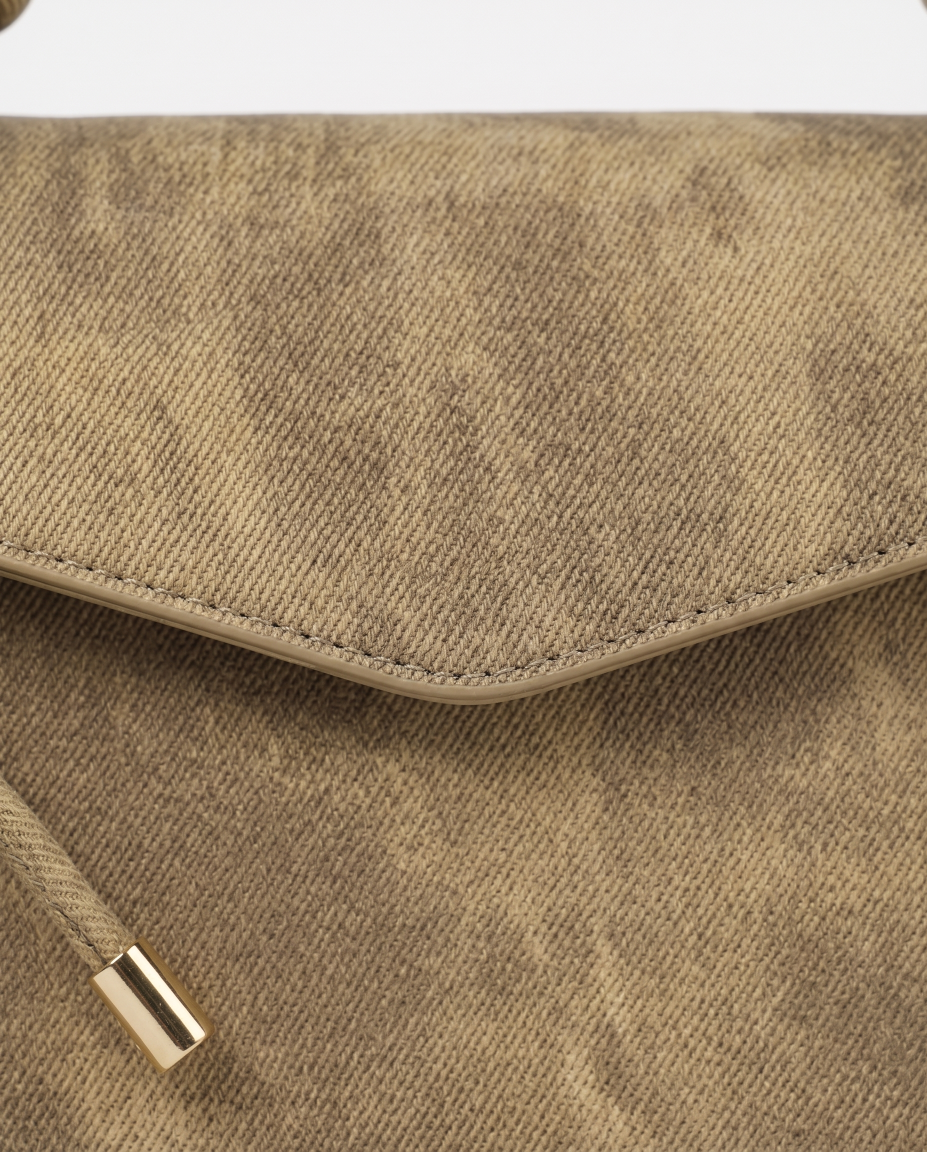 Elsbeth Top Handle Shoulder Bag - Khaki