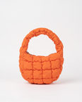 Augusta Quilted Shoulder Bag - Orange