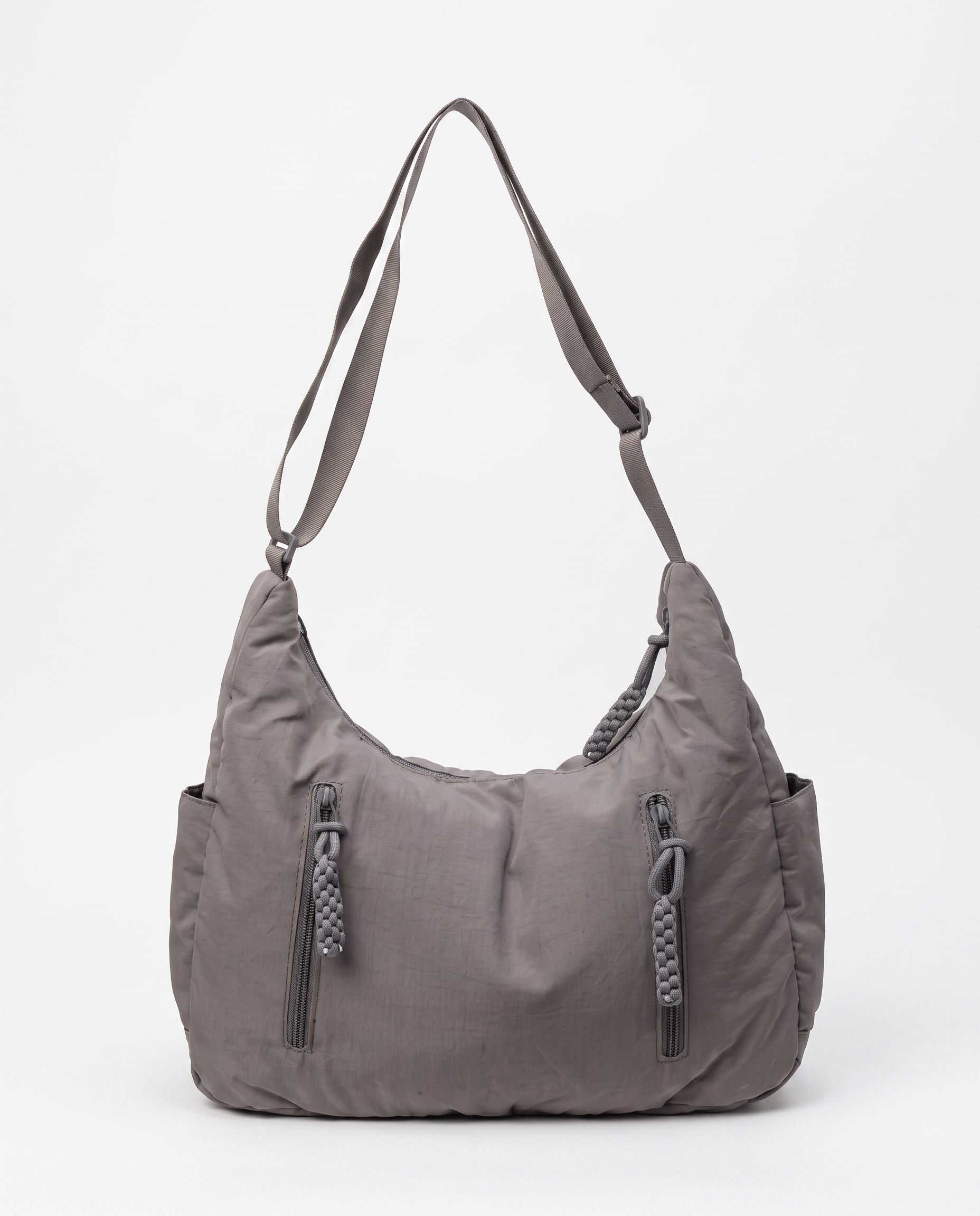 Millicent Slouchy Women's Hobo Bag, Nylon Shoulder Bag