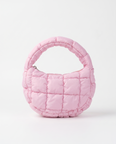 Augusta Quilted Shoulder Bag - Pink
