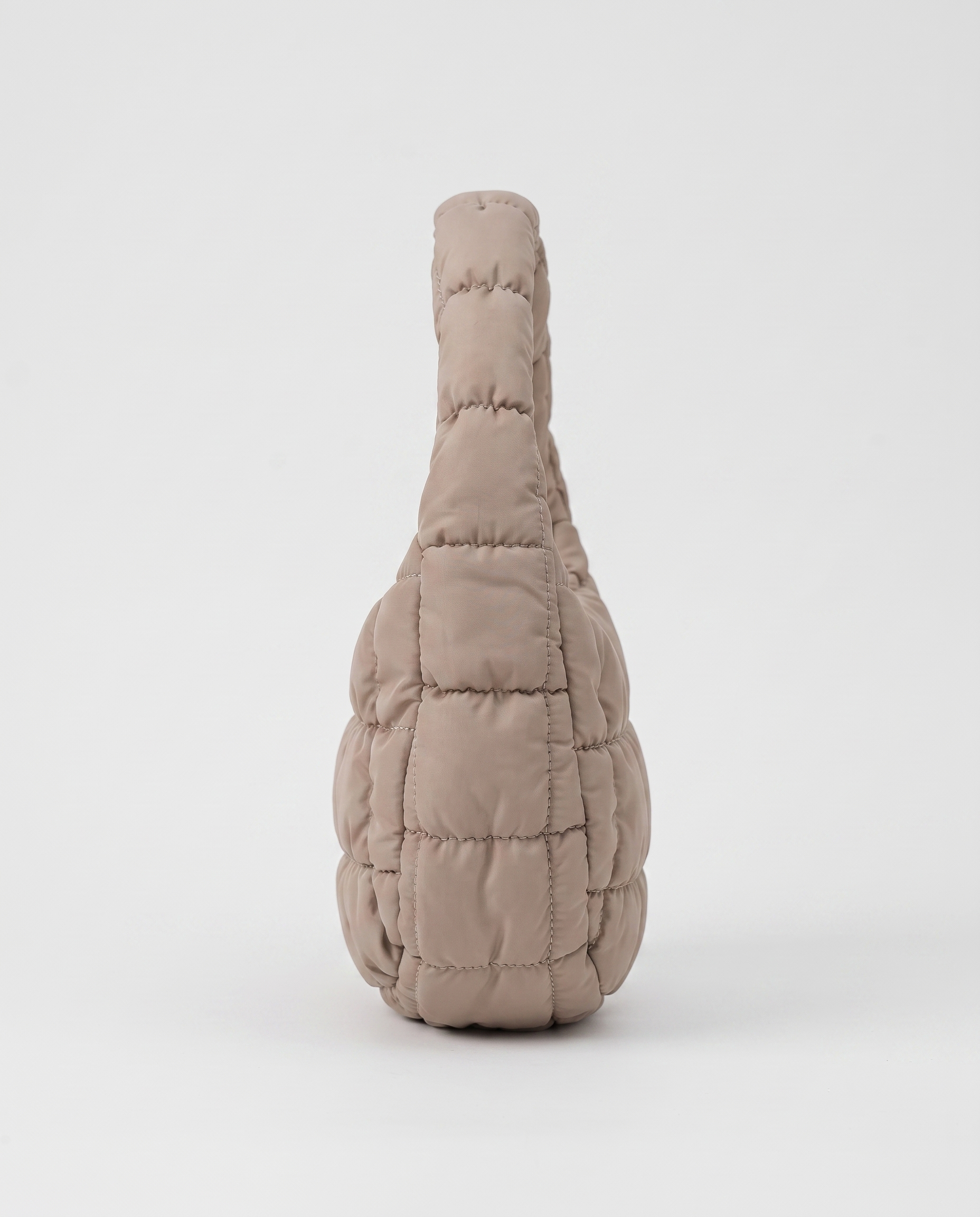 Augusta Quilted Shoulder Bag - Khaki