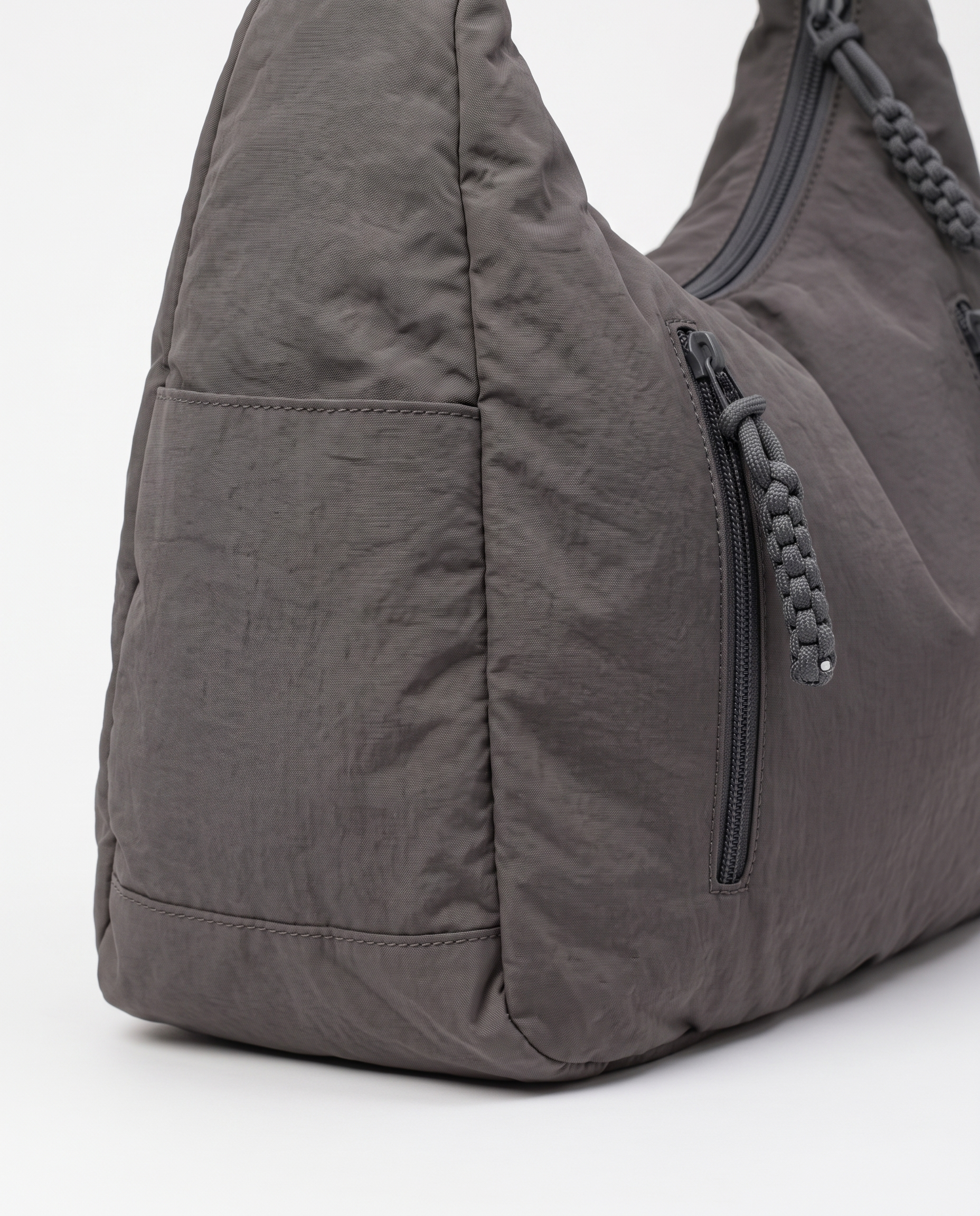 Millicent Slouchy Women's Hobo Bag, Nylon Shoulder Bag
