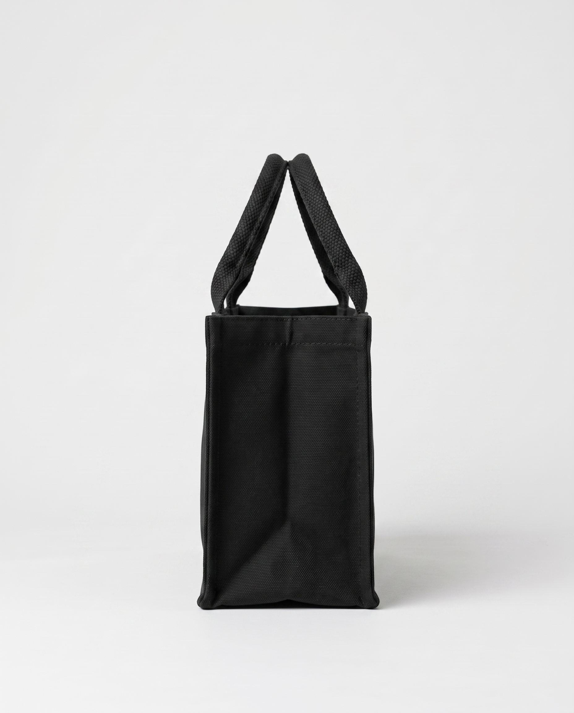 Hattie Canvas Women's Tote Bag, Utility Everyday Tote – Black (Medium)