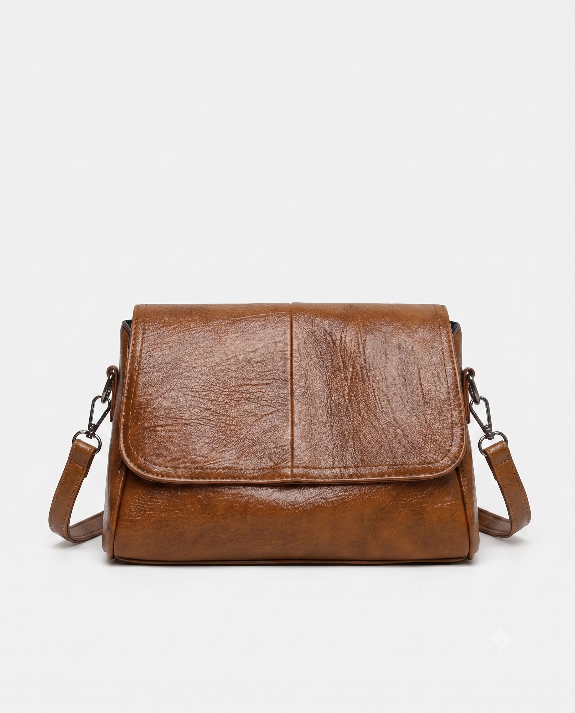 Agatha Vintage-Inspired Women's Crossbody Bag, Vegan Leather Shoulder Bag