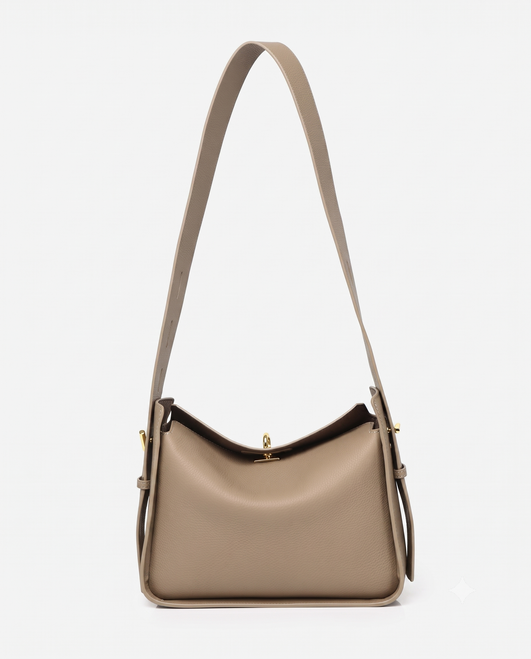 Arabeth Leather Women's Crossbody Bag, Structured Shoulder Bag