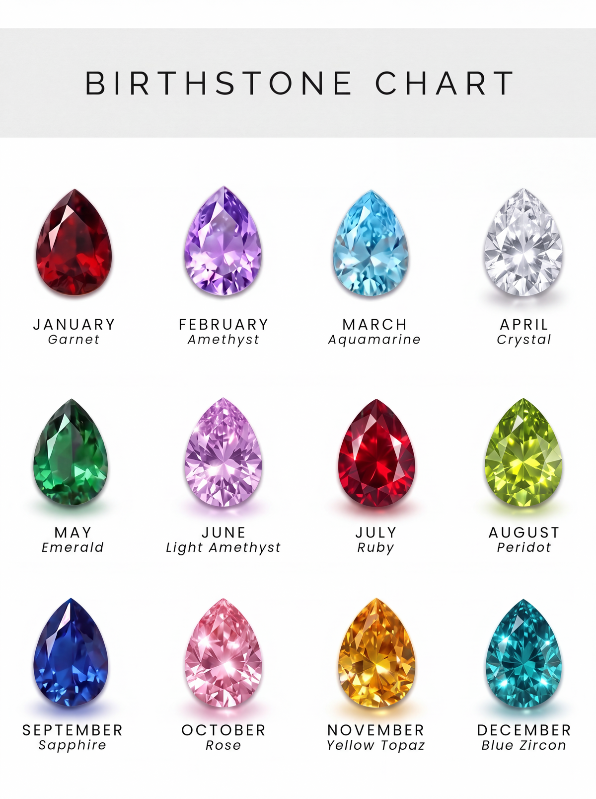 Luciana Women's Custom Birthstone Promise Ring