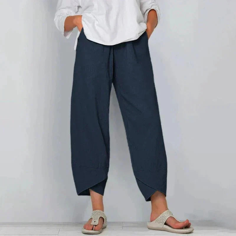 Kaorina Wide Leg Casual Summer Trousers