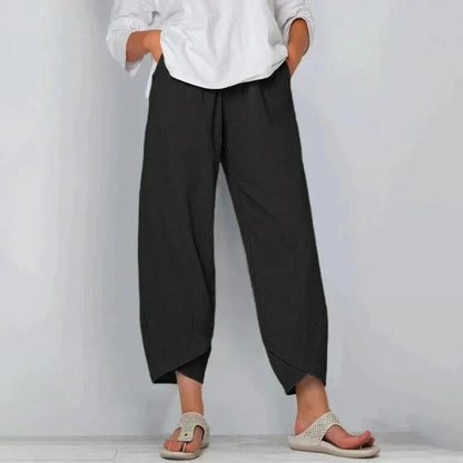 Kaorina Wide Leg Casual Summer Trousers